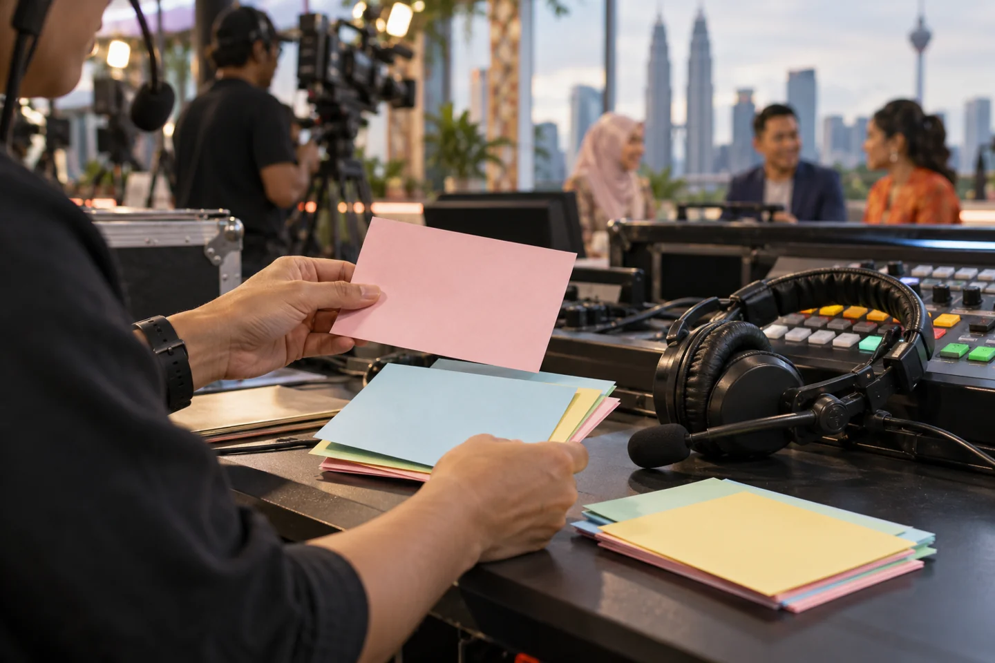 Kad susunan acara dan set kepala penerbit Kad susunan acara dan set kepala penerbit